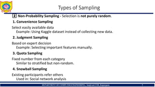 REQUIREMENT TO MACHINE LEARNING – Data Sampling | PDF