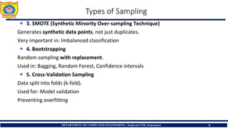 REQUIREMENT TO MACHINE LEARNING – Data Sampling | PDF