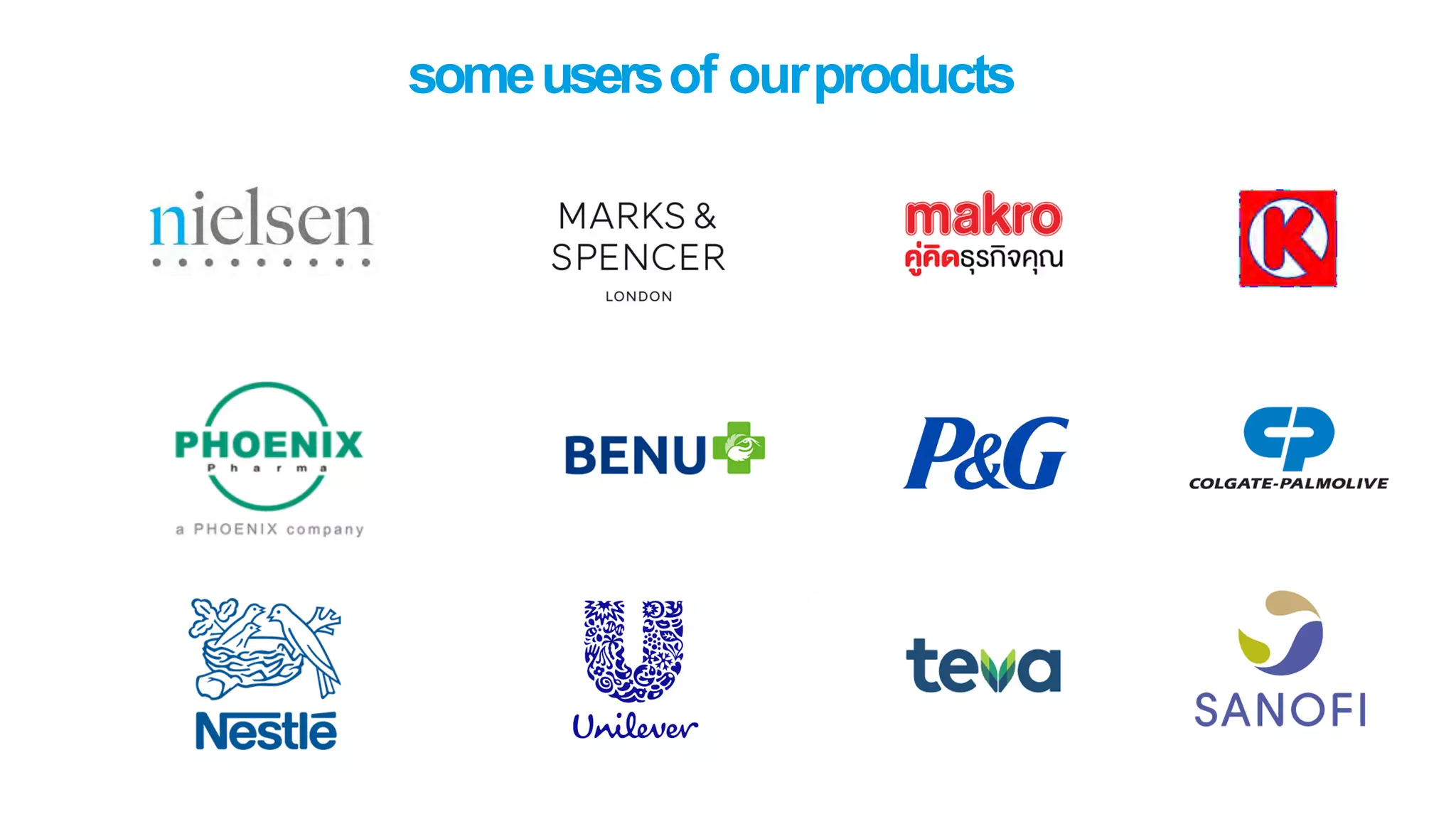 someusersof ourproducts
 