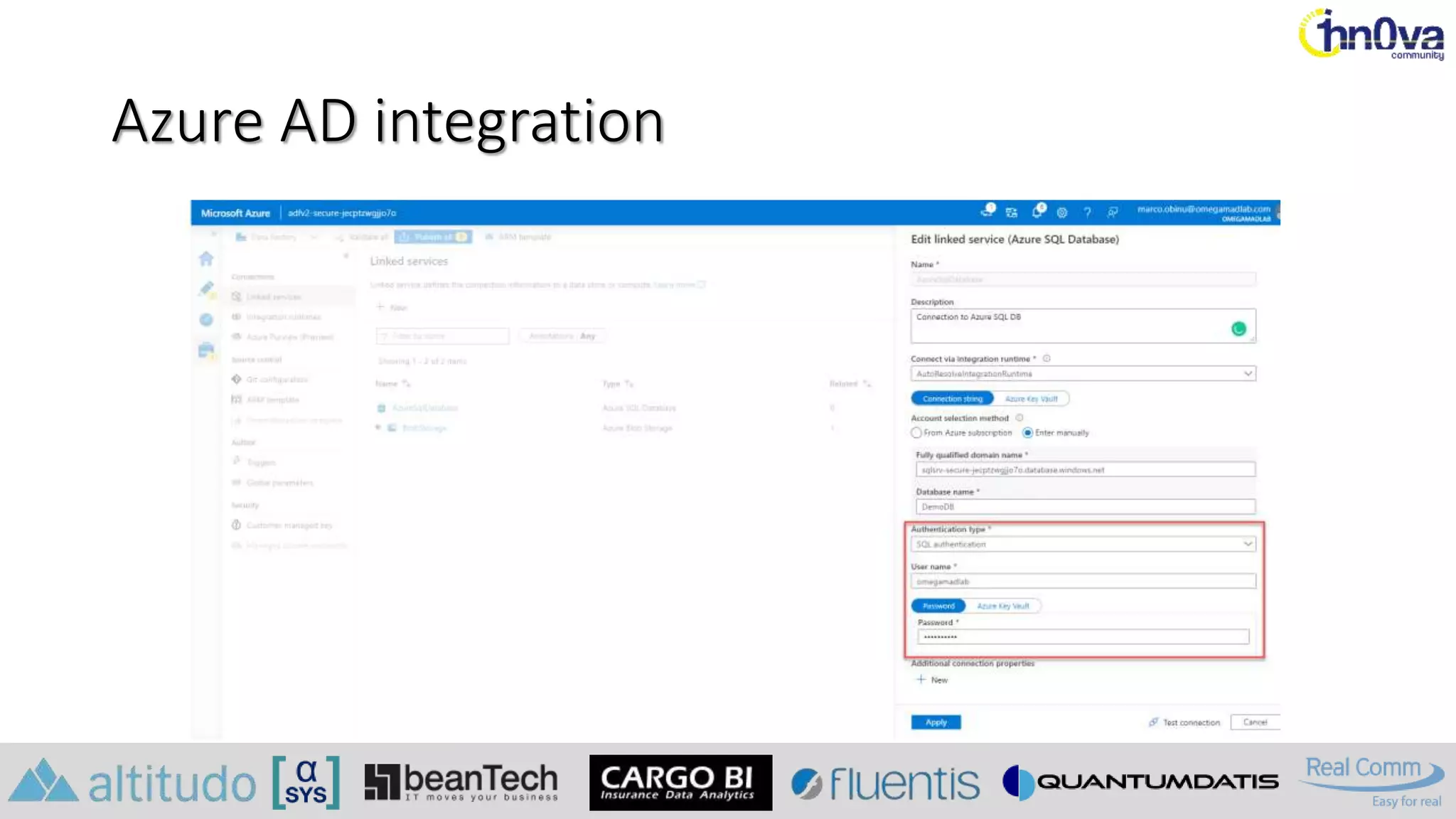 Azure AD integration
 