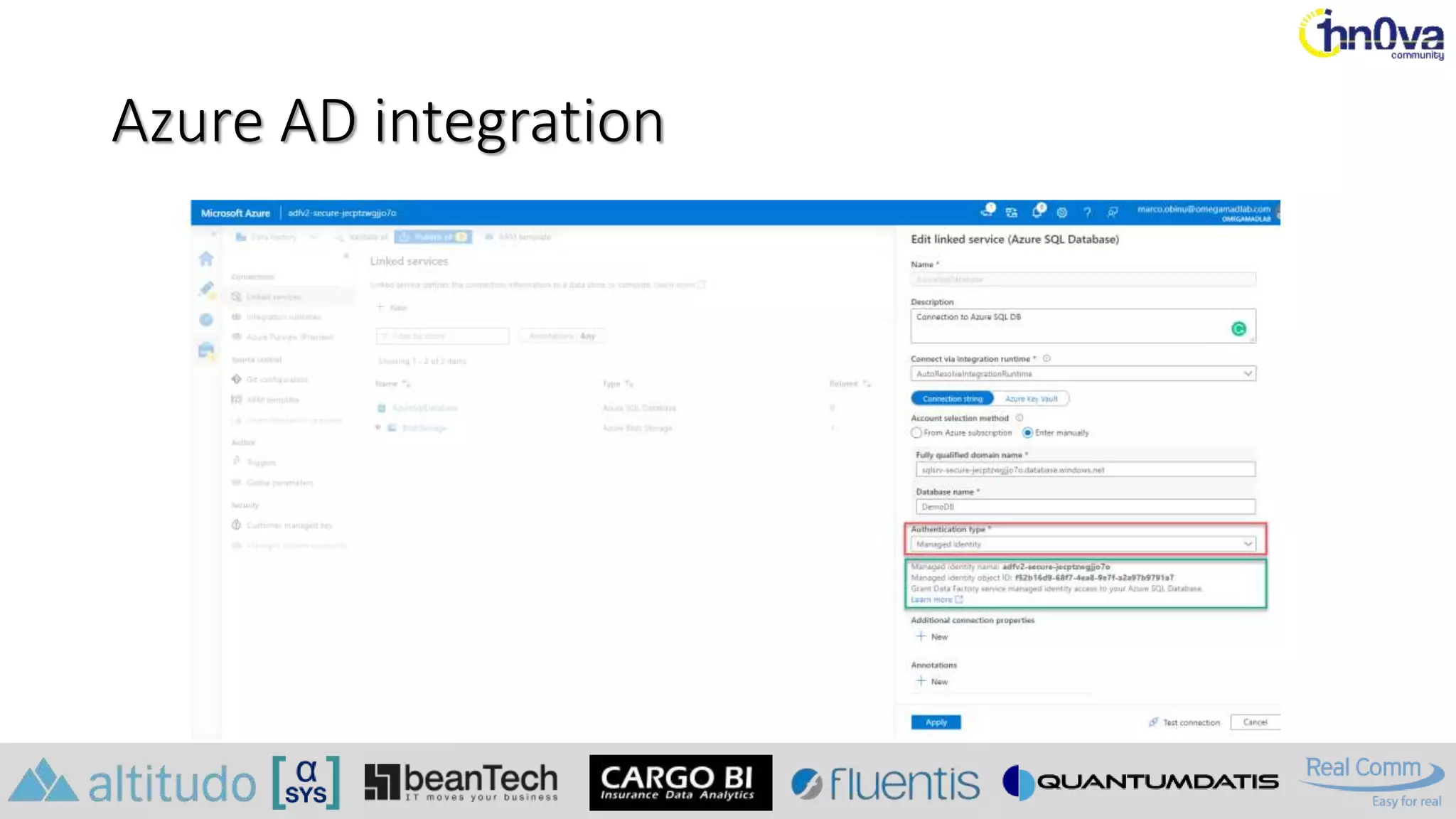 Azure AD integration
 