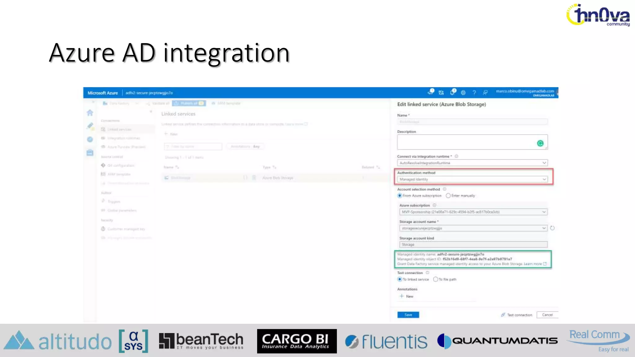Azure AD integration
 