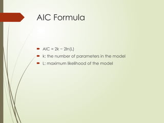 Comprehensive Guide to Akaike and Bayesian Information Criteria for ...