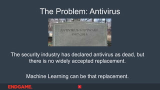 Machine Learning for Malware Classification and Clustering | PPTX