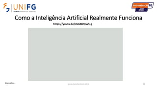 Como a Inteligência Artificial Realmente Funciona
www.alvarofpinheiro.eti.br 88Conceitos
https://youtu.be/rGGKO9cw5-g
 
