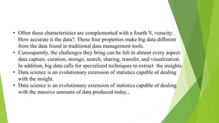 Data science.chapter-1,2,3 | PPTX