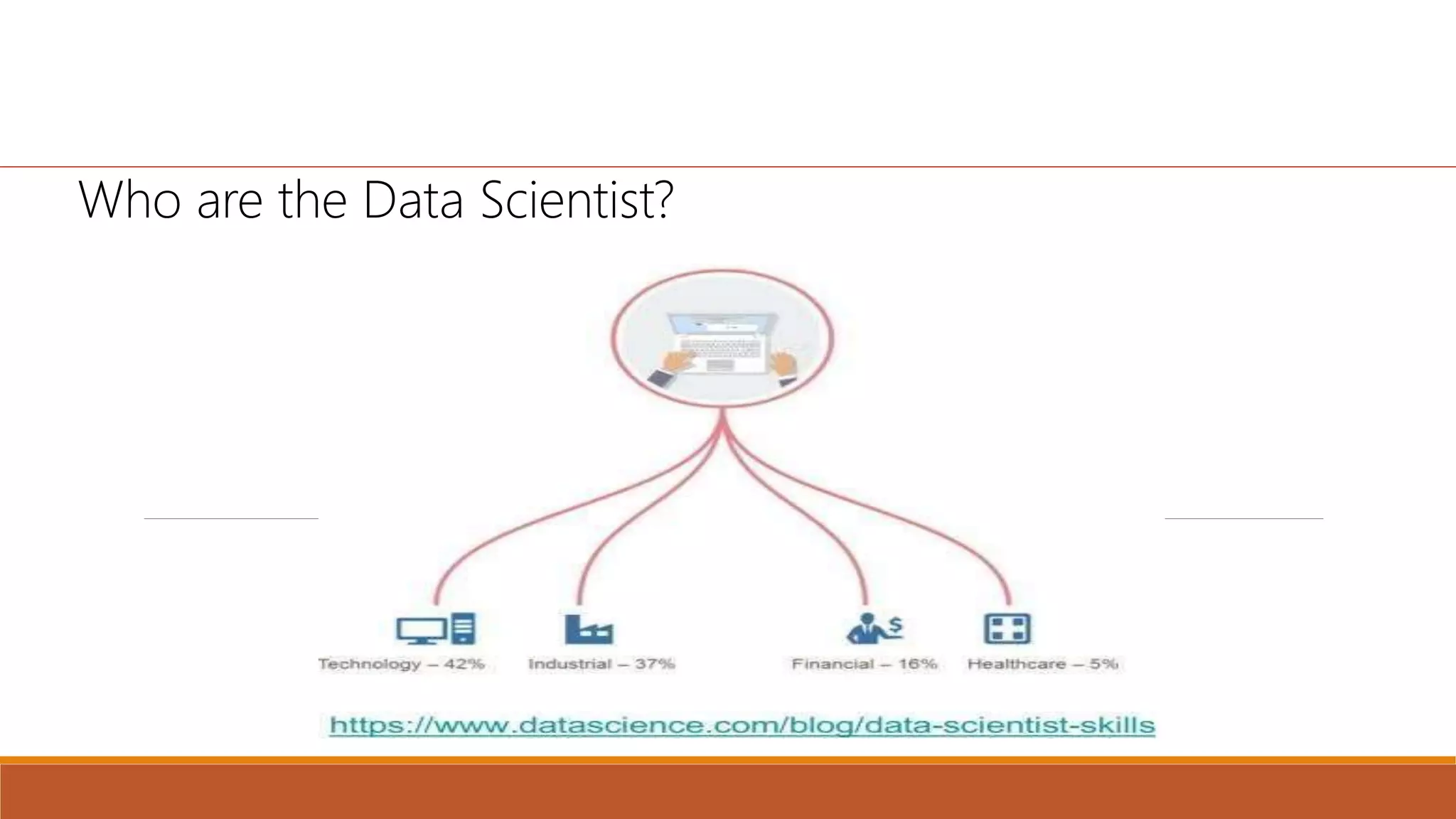Who are the Data Scientist?
 