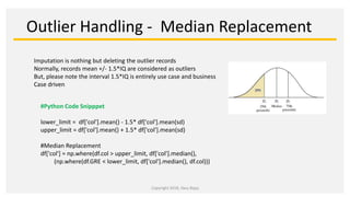 Data science - Handling Outliers | PPTX