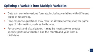 Fundamentals of Data Science CSB2205 Data Wrangling explained | PDF