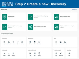 Step 2 Create a new Discovery
 