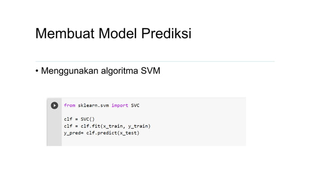 Materi Data Science Teknik Informatika Politeknik TEDC | PDF