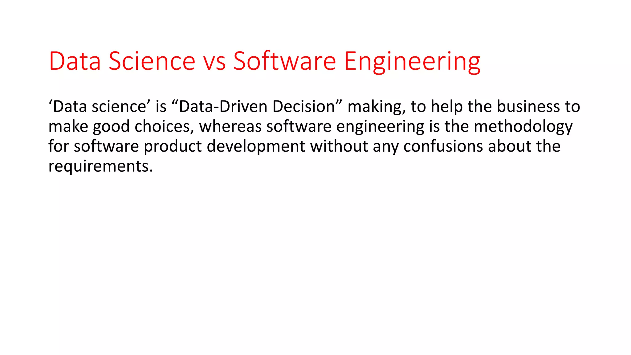 Data science applications and usecases | PPTX