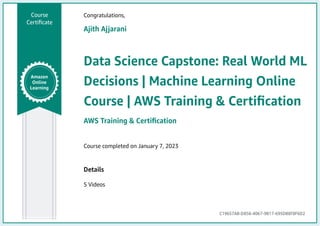 Data Science Capstone Real World ML Decisions.pdf