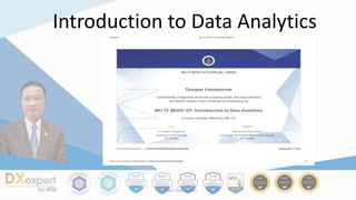 Data science certificate - tanapat