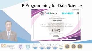 Data science certificate - tanapat