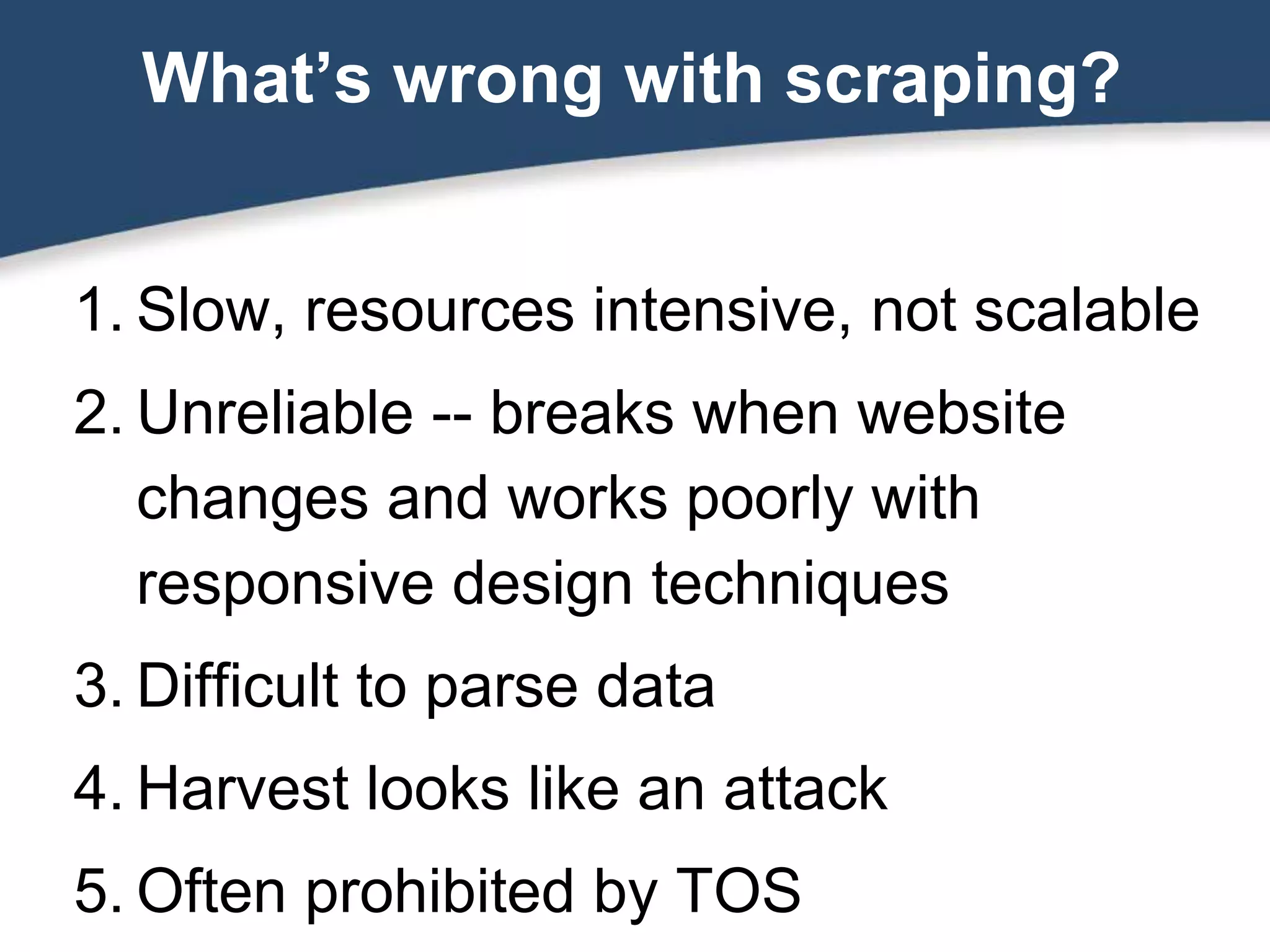 Web Scraping Basics | PPTX