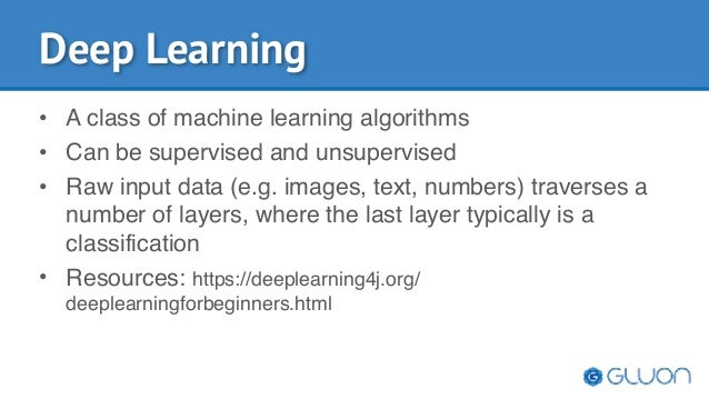 deep learning using java
