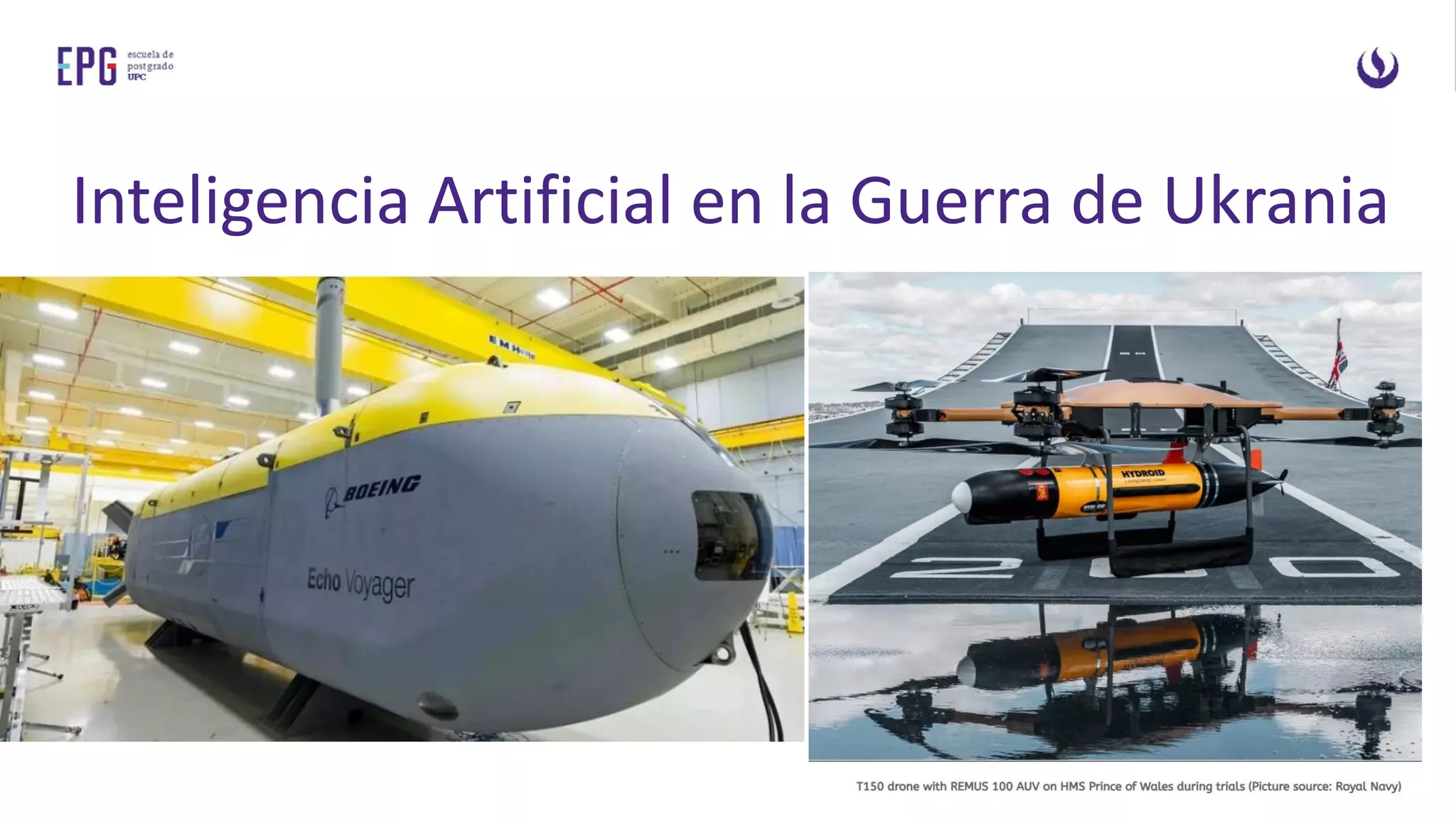 Inteligencia Artificial en la Guerra de Ukrania
 