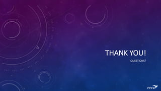 THANK	YOU!
QUESTIONS?
 