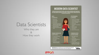 Data Scientists
Who they are
&
How they work
 