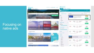 Focusing on
native ads
 