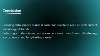 Modern Data Science Concepts And Applications | PDF