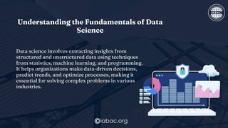 Data Science Prerequisites: Skills You Need to Start | IABAC | PDF