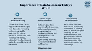 Data Science Prerequisites: Skills You Need to Start | IABAC | PDF