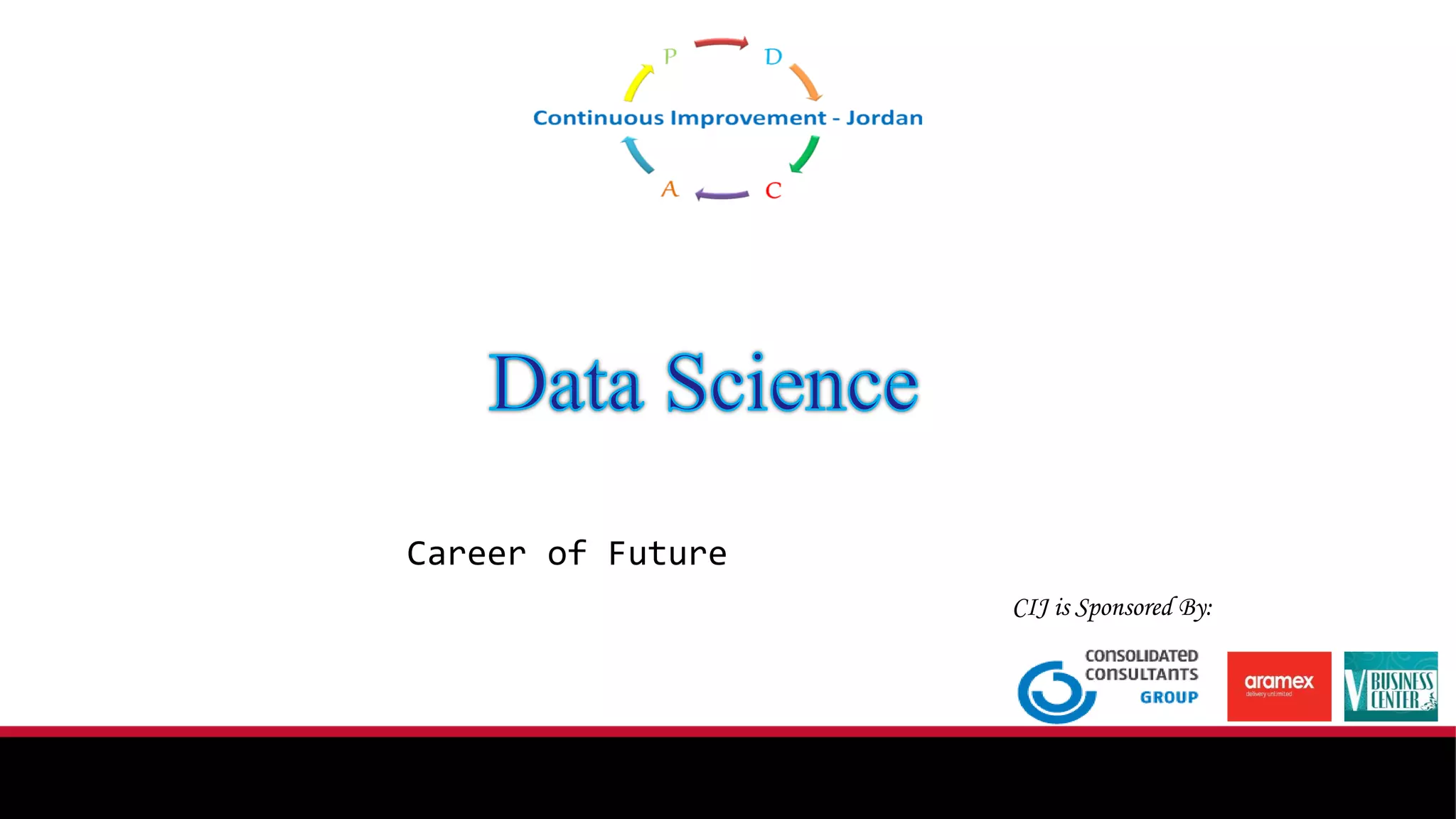 CIJ is Sponsored By:
Career of Future
10/13/2015 1
 