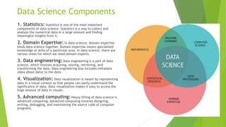 Data science | PPTX | Databases | Computer Software and Applications