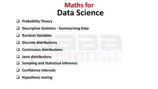 Data Science Syllabus | PPT