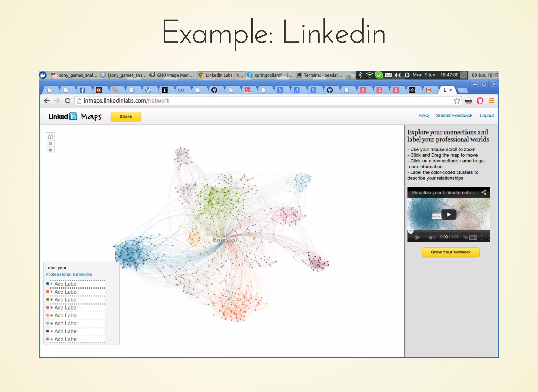 Example: LinkedinExample: Linkedin
 