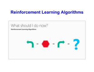 Reinforcement Learning Algorithms
 
