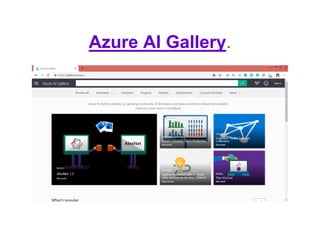 Azure AI Gallery.
 