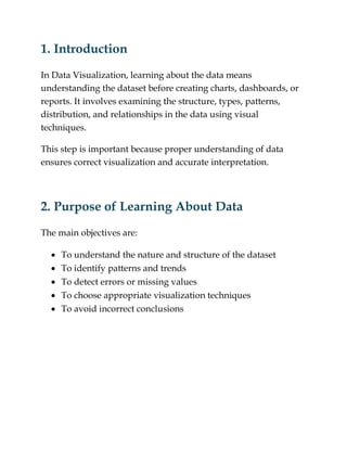 DATA SCIENCE VISULAZATION unit 1 to prep | PDF