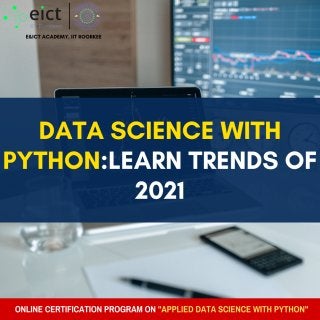 Data science with python learn trends of 2021