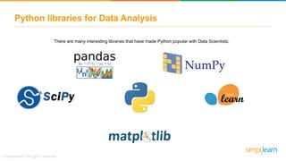 Data Science With Python | Python For Data Science | Python Data ...