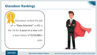 www.edureka.co/masters-program/data-scientist-certificationData Science Masters Program
Glassdoor Rankings
Glassdoor ranke...