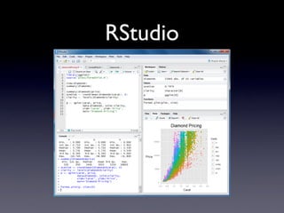 RStudio
 