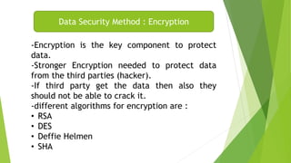 Data security in clouds | PPT