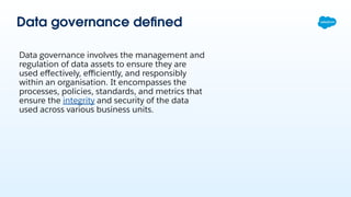 Data Security and Governance Essentials. | PDF