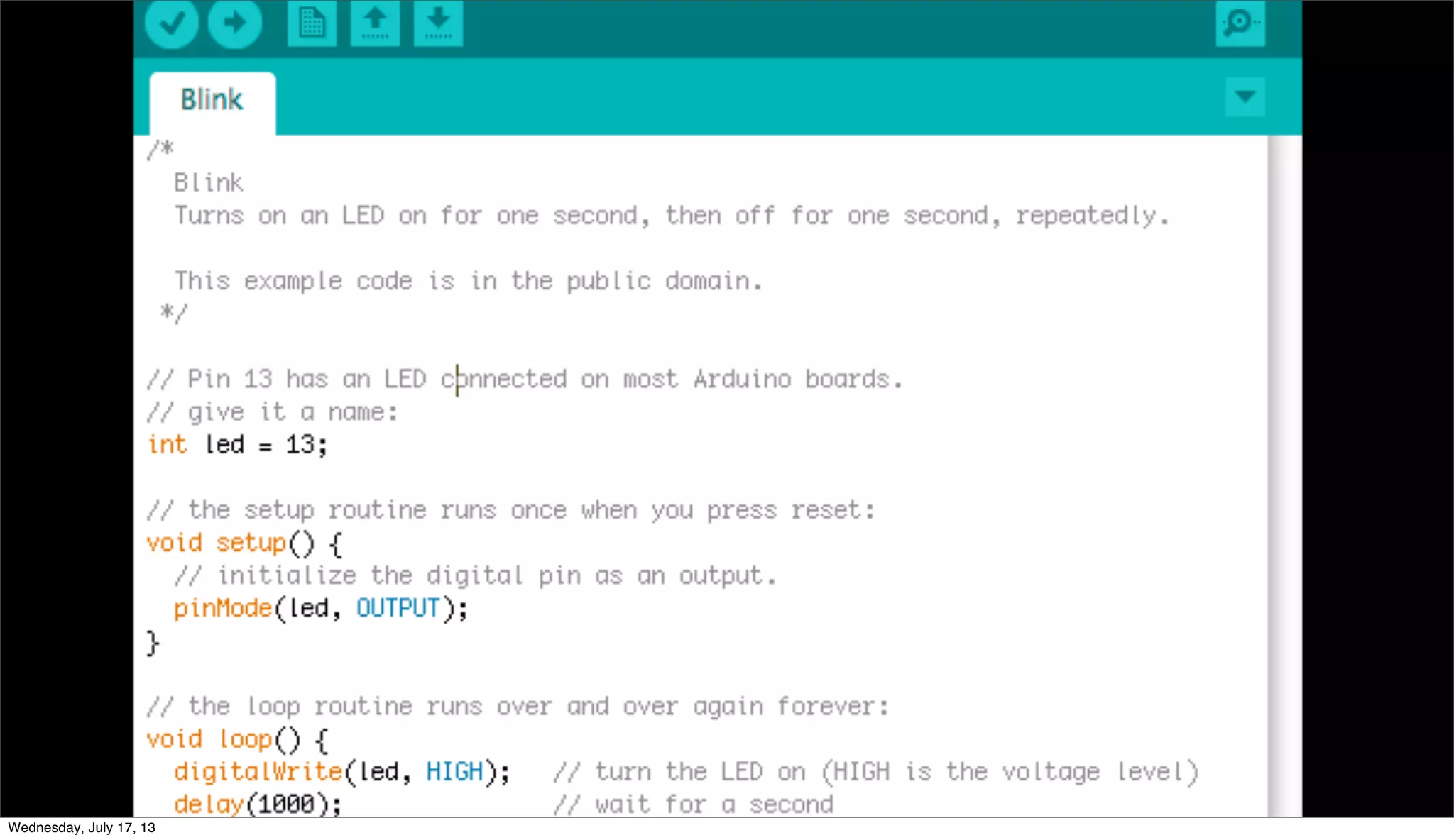 INPUT HERE
Wednesday, July 17, 13
 