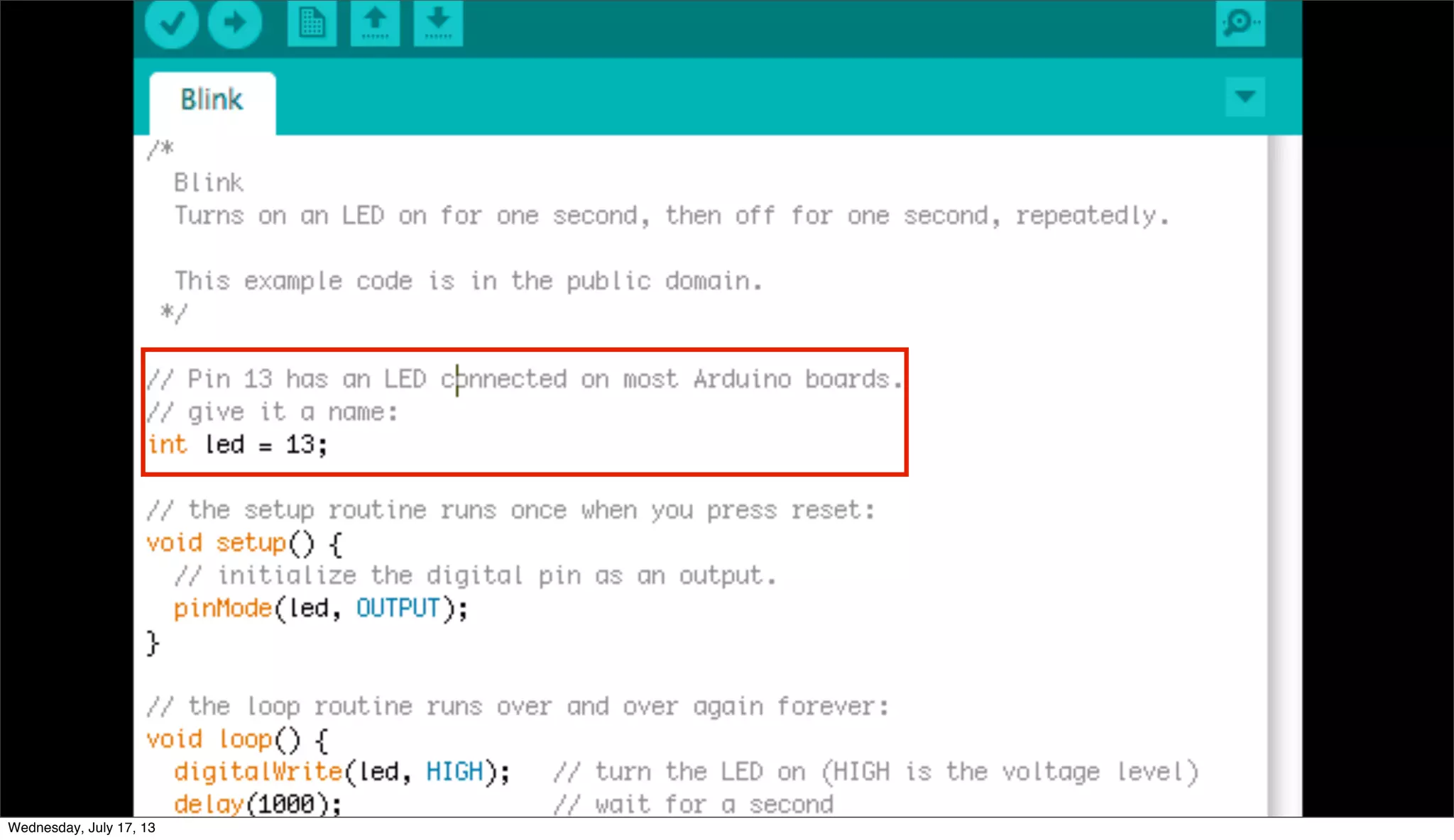INPUT HERE
Wednesday, July 17, 13
 