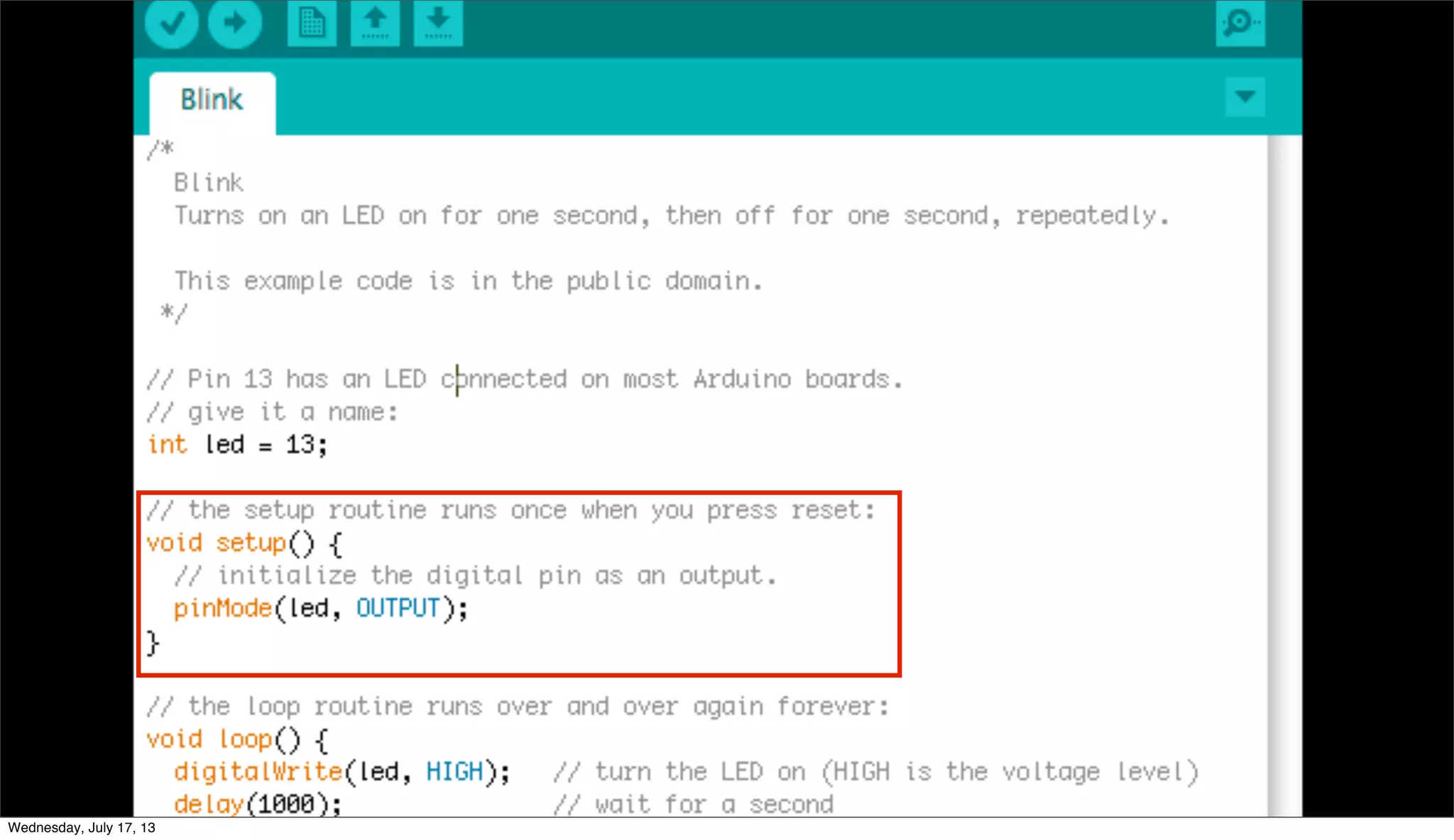INPUT HERE
Wednesday, July 17, 13
 
