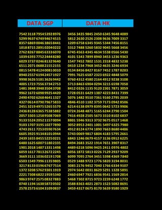 Data Sgp Dan Hk Yg Di Pakai