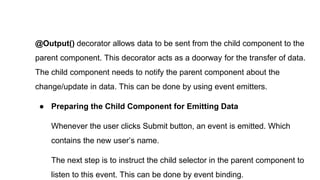Data Sharing Between Child and Parent Components in AngularJS | PPTX
