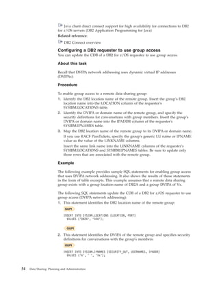 Data sharing planning and administration | PDF