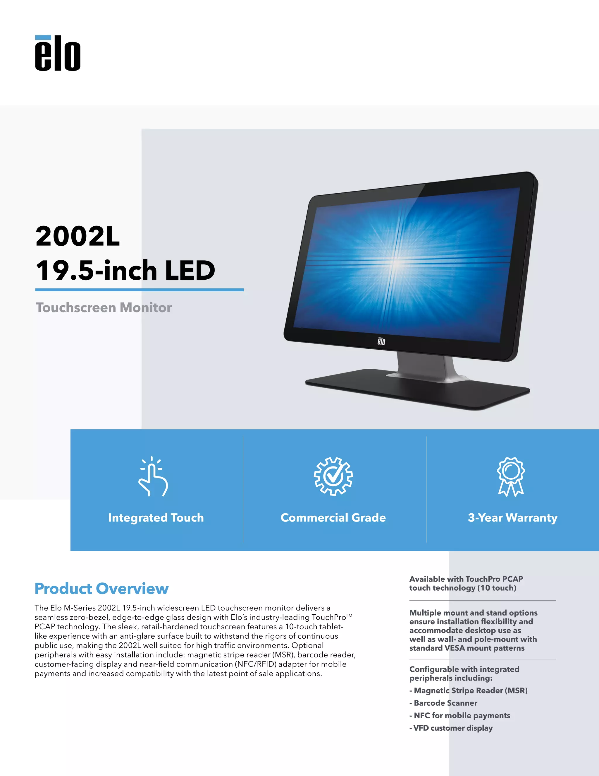 ELO ET 2002L | PDF