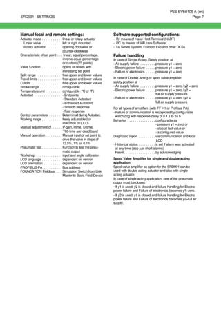 Datasheet foxboro eckardt srd991 18463765 | PDF