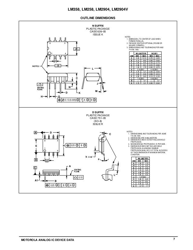 Datasheet lm358